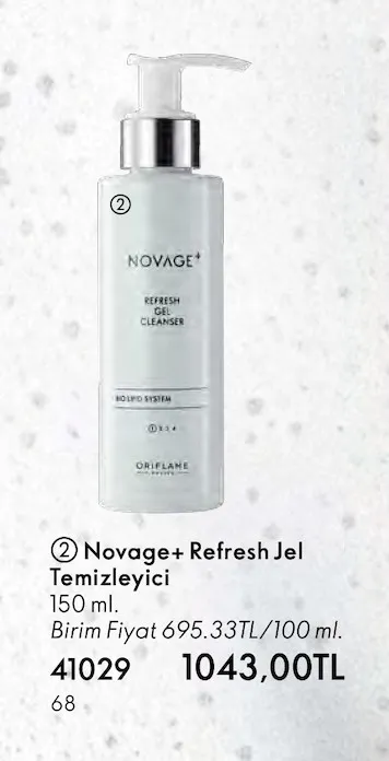 Novage+ Refresh Jel Temizleyici 150 Ml