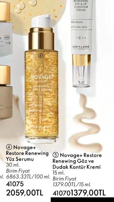 Novage+ Restore Renewing Yüz Serumu 30 Ml