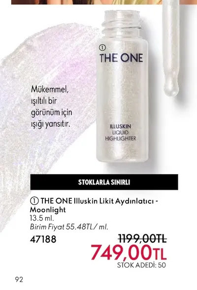 The One Illuskin Likit Aydınlatıcı - Moonlight 13.5 Ml