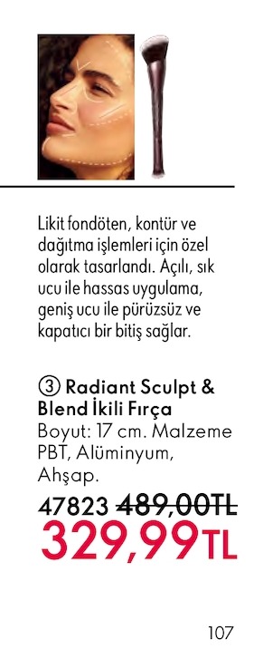 Radiant Sculpt & Blend İkili Fırça