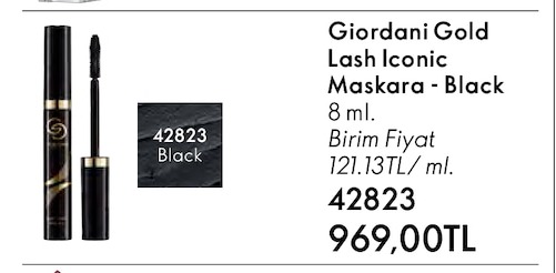Giordani Gold Lash Iconic Maskara - Black 8 Ml