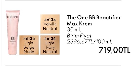 The One Bb Beautifier Max Krem 30 Ml