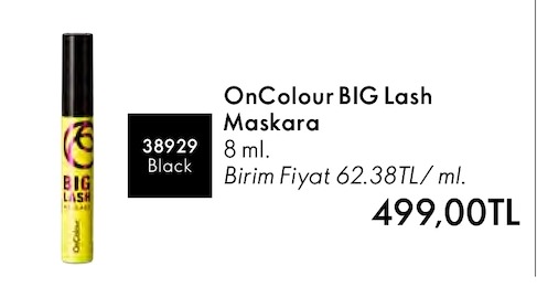 Oncolour Big Lash Maskara 8 Ml
