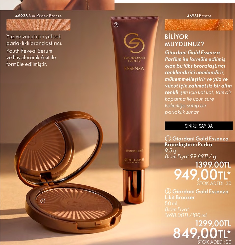 Giordani Gold Sun-Kissed Bronze
