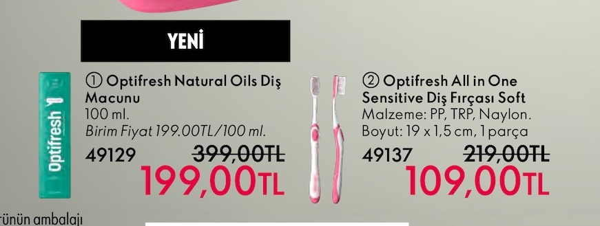 Optifresh All In One Sensitive Diş Fırçası Soft
