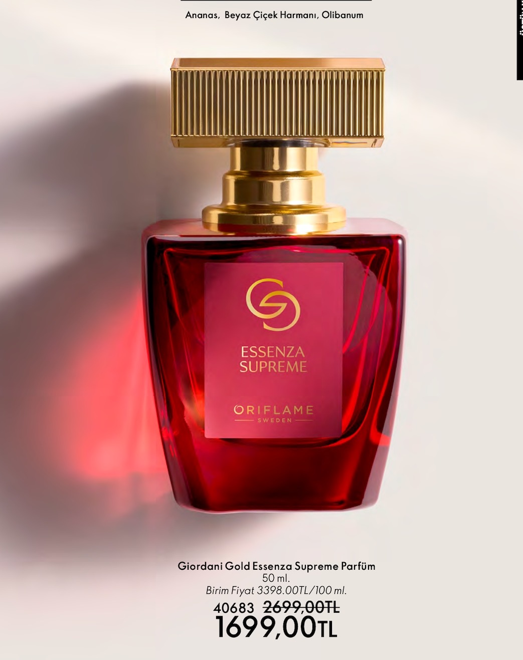 Giordani Gold Essenza Supreme Parfüm 50 Ml