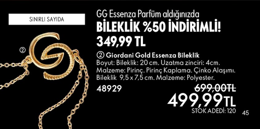 Giordani Gold Essenza Bileklik
