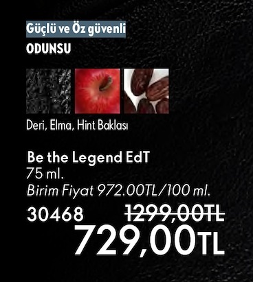 Be The Legend Edt 75 Ml