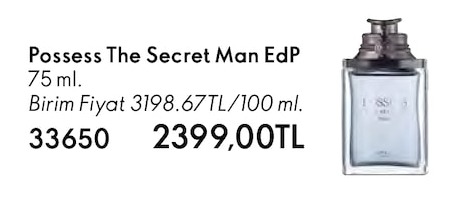 Possess The Secret Man Edp 75 Ml