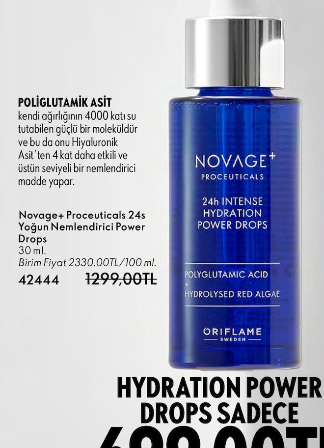 Novage+ Proceuticals 24S Yoğun Nemlendirici Power Drops 30 Ml