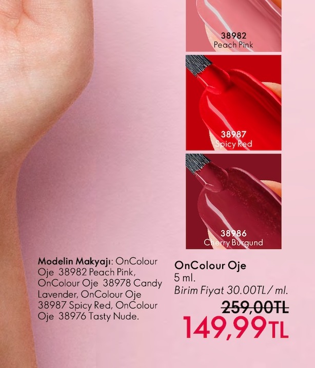 Oncolour Oje 5 Ml