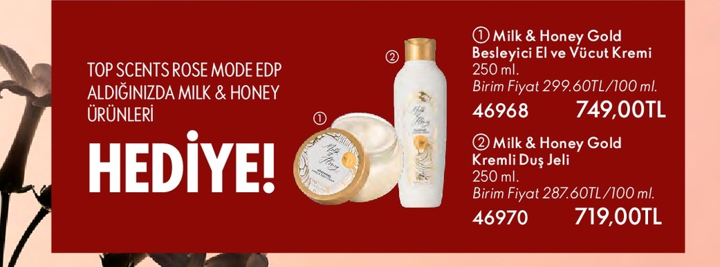 Milk & Honey Gold Besleyici El Ve Vücut Kremi 250Ml