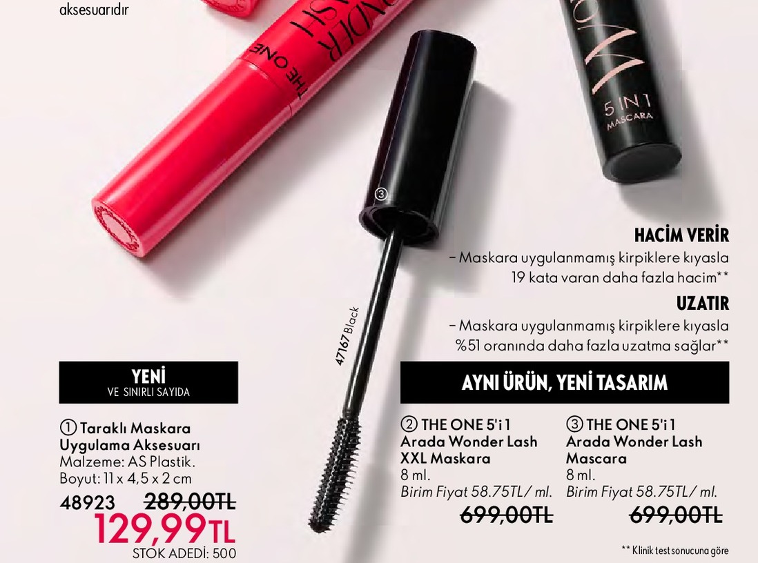 The One Wonder Lash Xxl Mascara