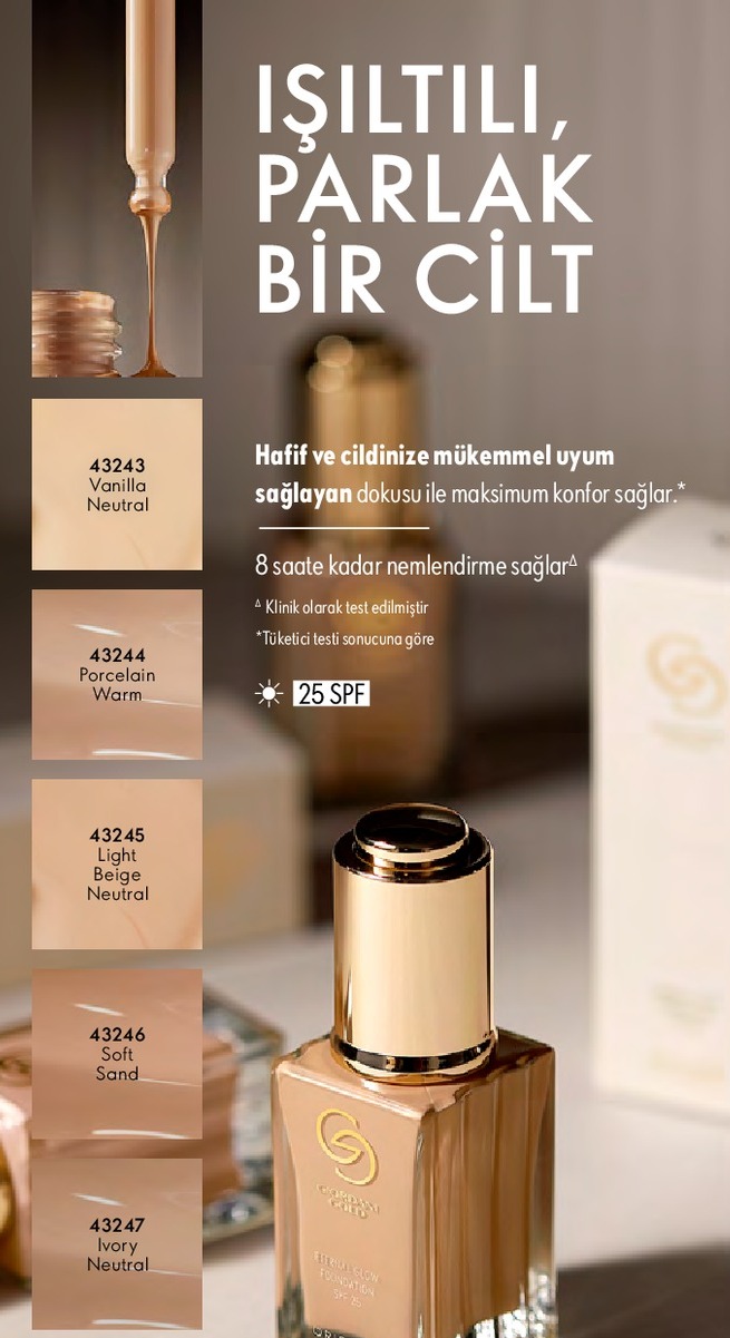 Giordani Gold Eternal Glow Fondöten Spf 25 30Ml