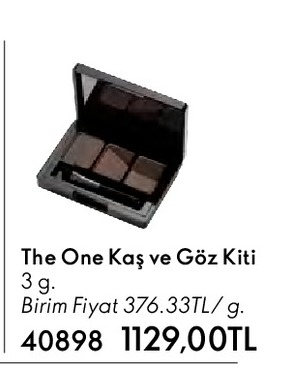 The One Kaş Ve Göz Kiti 3 G