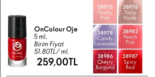Oncolour Oje 5 Ml