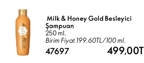 Milk & Honey Gold Besleyici Şampuan 250 Ml