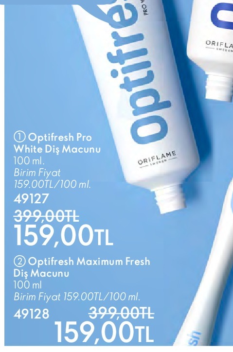 Optifresh Pro White Diş Macunu 100Ml