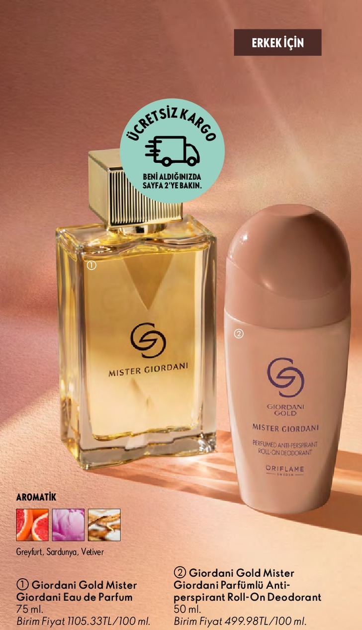 Giordani Gold Mister Giordani Eau De Parfum 75 Ml