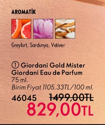 Giordani Gold Mister Giordani Parfümlü Anti-Perspirant Roll-On Deodorant 50 Ml