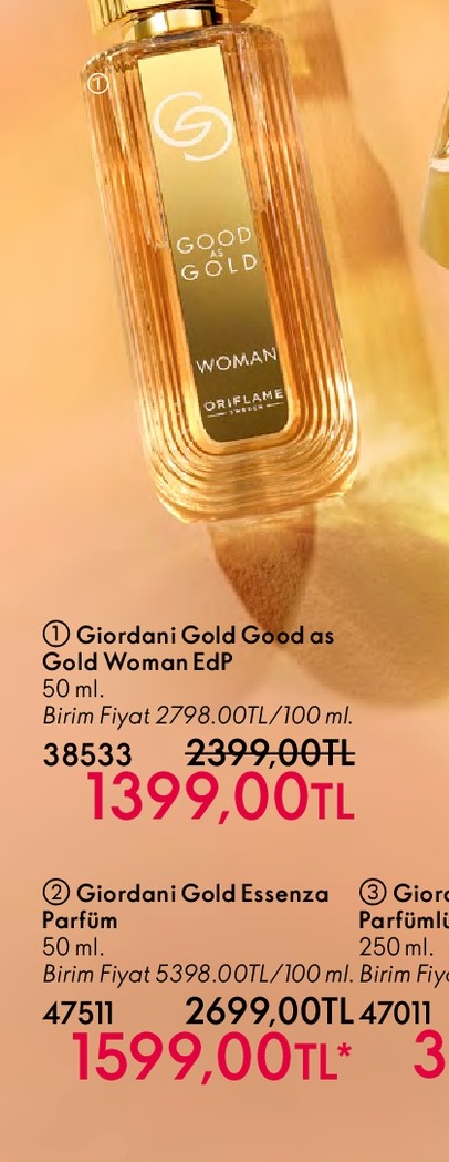 Giordani Gold Essenza Parfüm 50 Ml