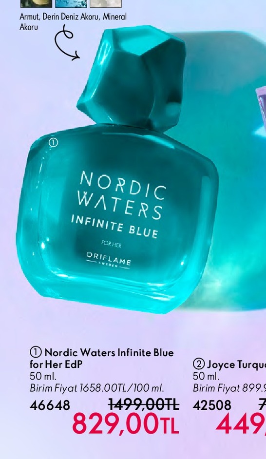 Nordic Waters Infinite Blue For Her Edp 50 Ml