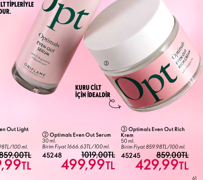 Optimals Even Out Light 100 Ml