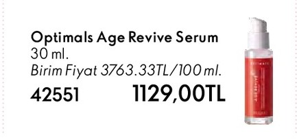 Optimals Age Revive Serum 30 Ml.