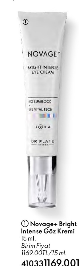Novage+ Bright Intense Eye Cream 15 Ml