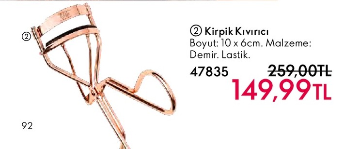 Kirpik Kivircici 10X6Cm