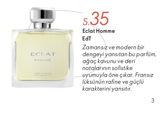 Eclat Homme Edt