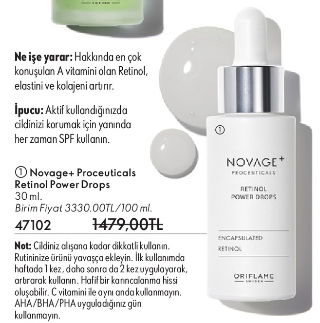 Novage+ Proceuticals Retinol Power Drops 30Ml