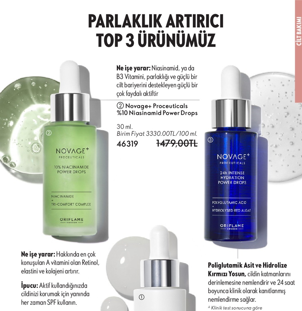 Novage+ Proceuticals %10 Niasinamid Power Drops 30Ml