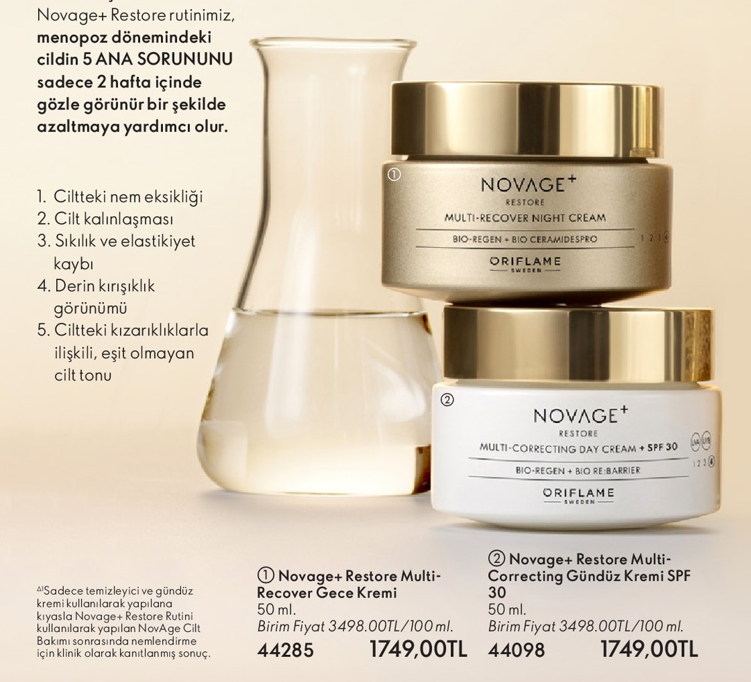 Novage+ Restore Multi-Recover Night Cream 50Ml