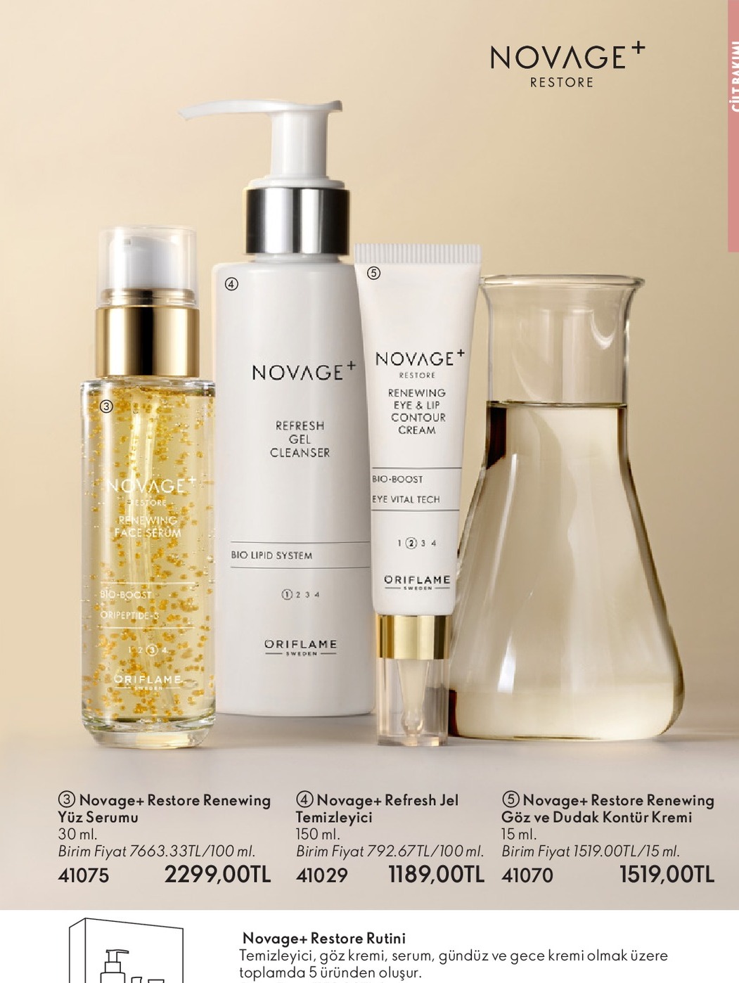 Novage+ Restore Renewing Yüz Serumu 30Ml