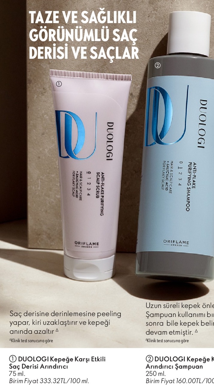 Duologi Kepeğe Karşı Etkili Saç Derisi Arındırıcı 75 Ml