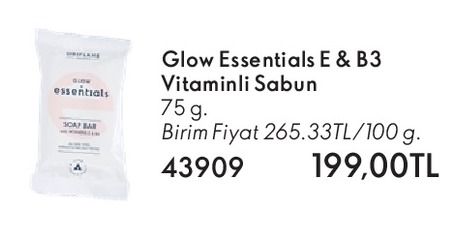 Glow Essentials E & B3 Vitaminli Sabun 75 G.