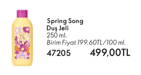 Spring Song Duş Jeli 250 Ml.