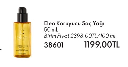 Eleo Koruyucu Saç Yağı 50 Ml