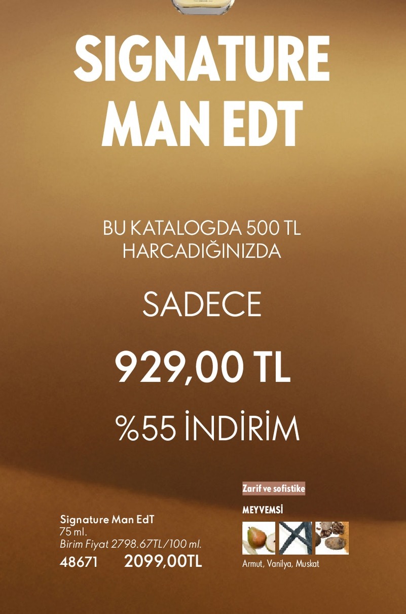 Signature Man Edt 75Ml