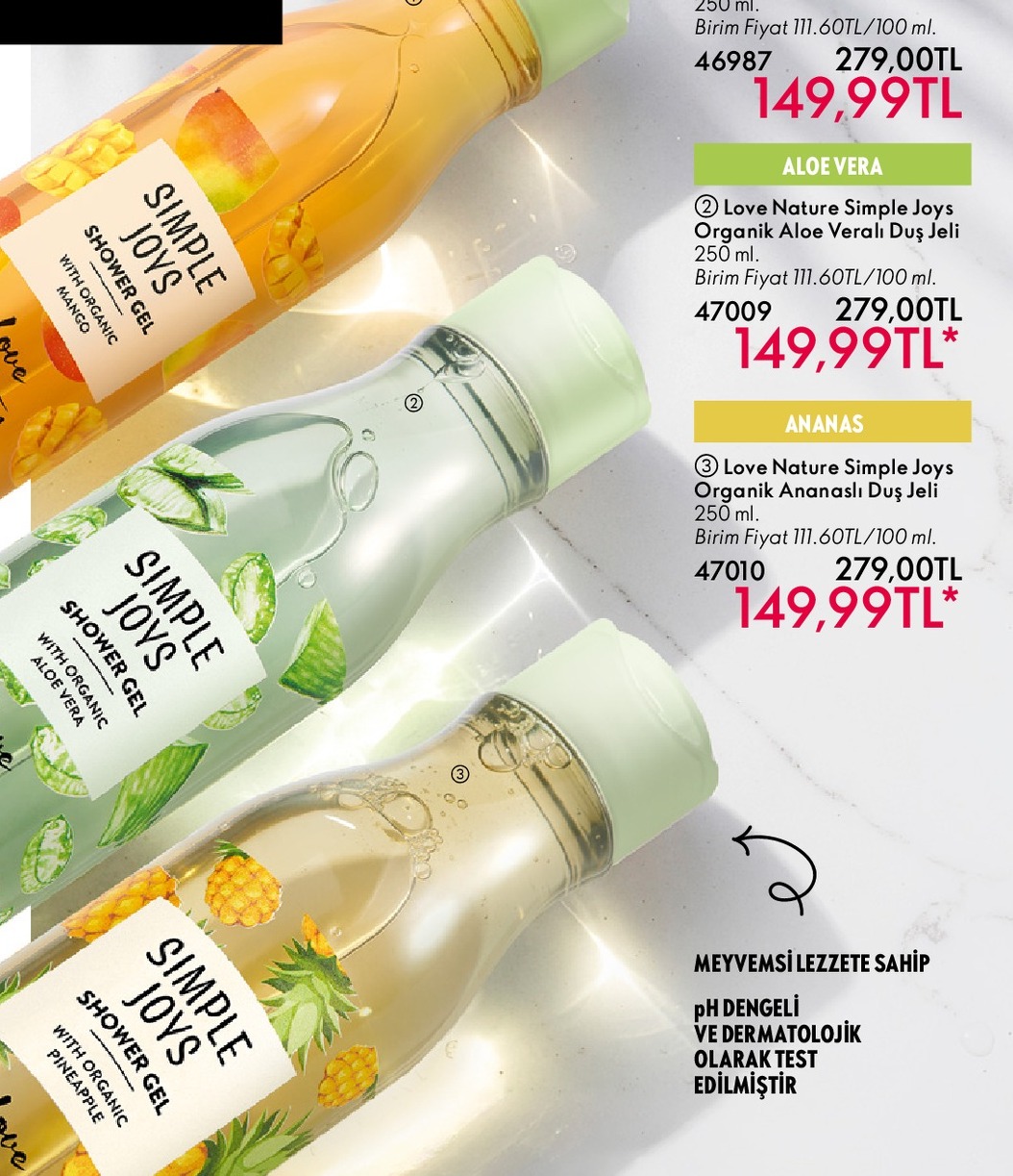 Simple Joys Shower Gel With Organic Mango 250Ml