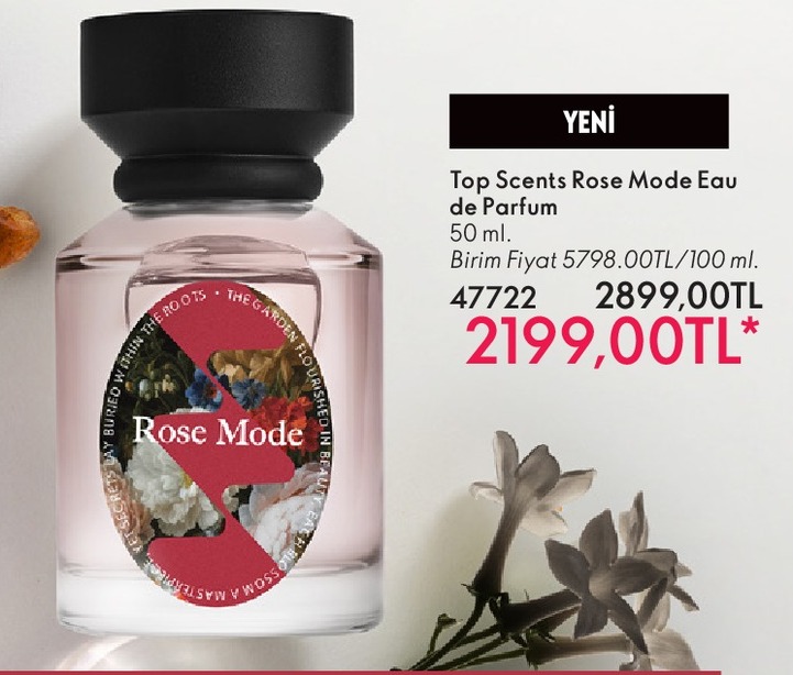 Top Scents Rose Mode Eau De Parfum 50 Ml
