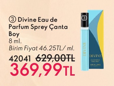 Divine Eau De Parfum Sprey Çanta Boy 8 Ml