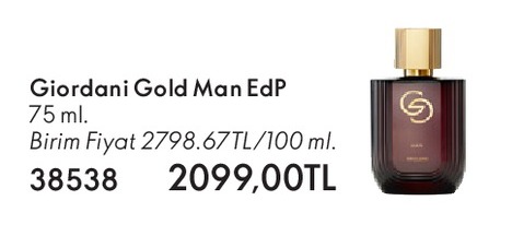 Giordani Gold Man Edp 75 Ml.