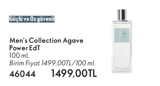 Men'S Collection Agave Power Edt 100 Ml.