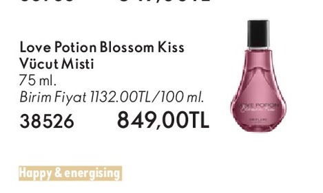 Love Potion Blossom Kiss Vücut Misti 75 Ml