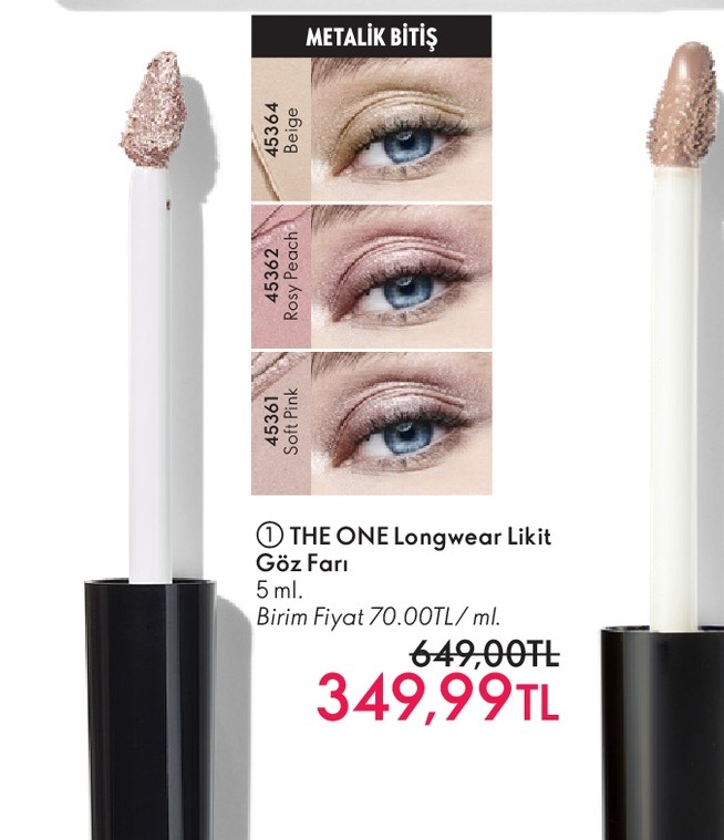 The One Longwear Likit Göz Farı 5Ml