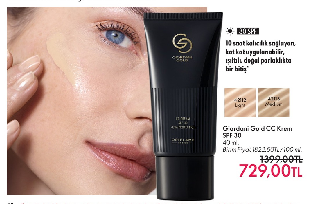 Giordani Gold Ccc Cream Spf 30 40 Ml