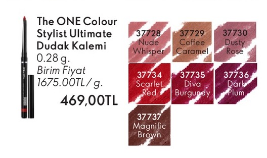 The One Colour Stylist Ultimate Dudak Kalemi 0.28G.