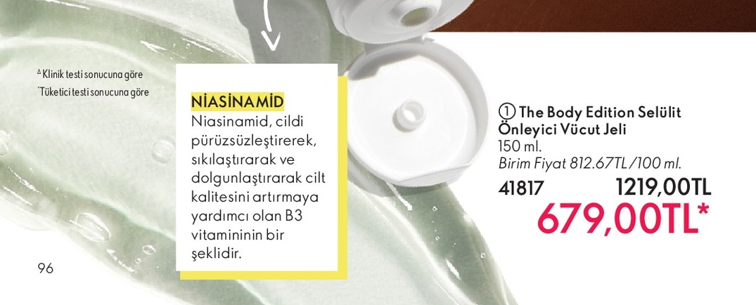 The Body Edition Selülit Önleyici Vücut Jeli 150 Ml
